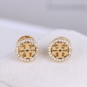 Tory Bruch Earring Studs (In Gold)