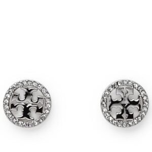 Tory Bruch Earring Studs (In Silver)